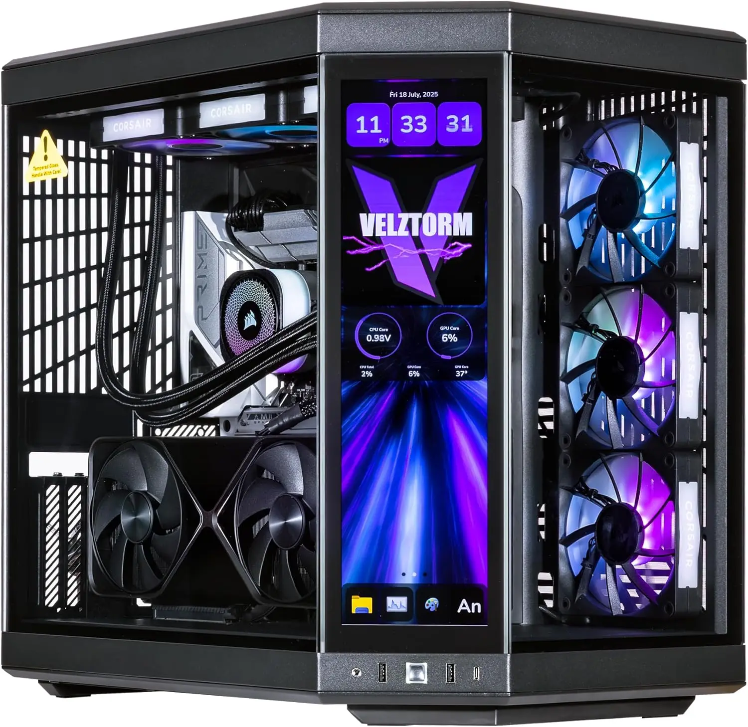 Velztorm LCD Black Praetix Cus - Rtx 5090 32Gb review and price